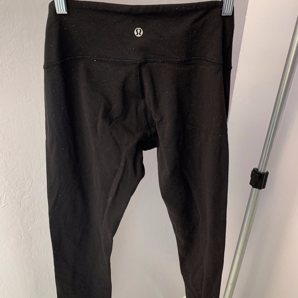 Lululemon Wunder Under Leggings Black Size 6